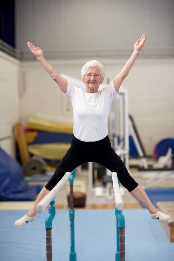 ドイツの86歳の体操お婆ちゃんが元気すぎる（動画＋写真25枚）