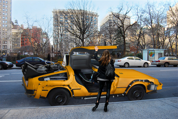 アメリカの「未来に戻れるタクシー」が話題