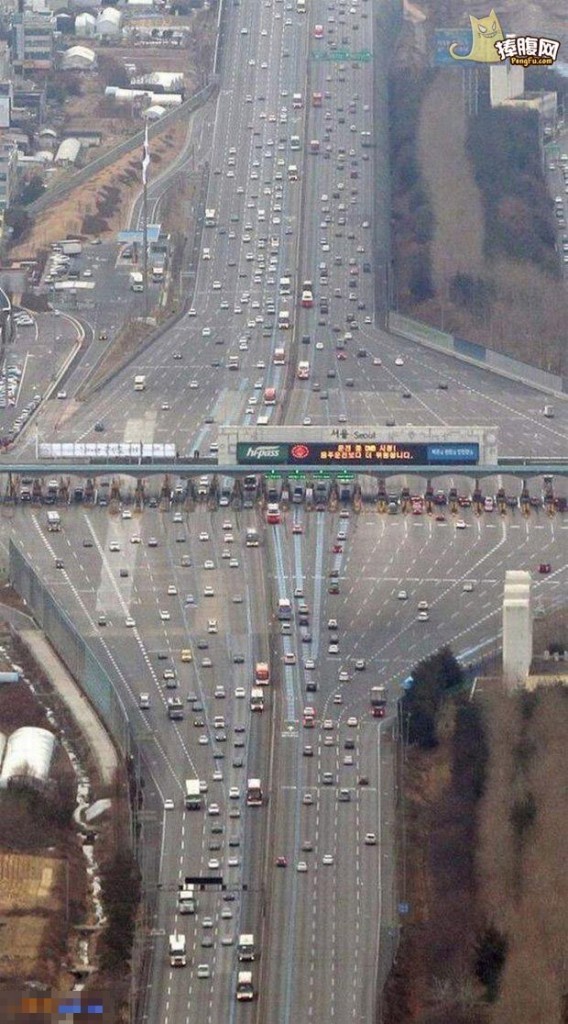 韓国ソウルの高速道路が凄い、自分の目を疑ってしまう（写真）