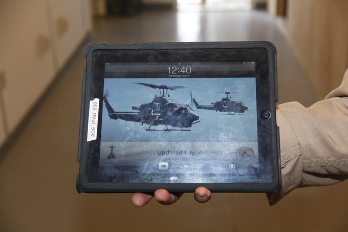 アメリカ海兵隊のヘリコプター攻撃部隊は、iPadを活用している（写真4枚）