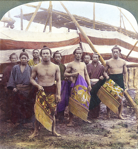 日本の明治初期の貴重な写真（1886年／明治19年）
