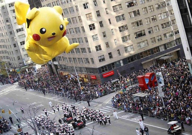 ニューヨークの感謝祭パレードが凄い（写真）